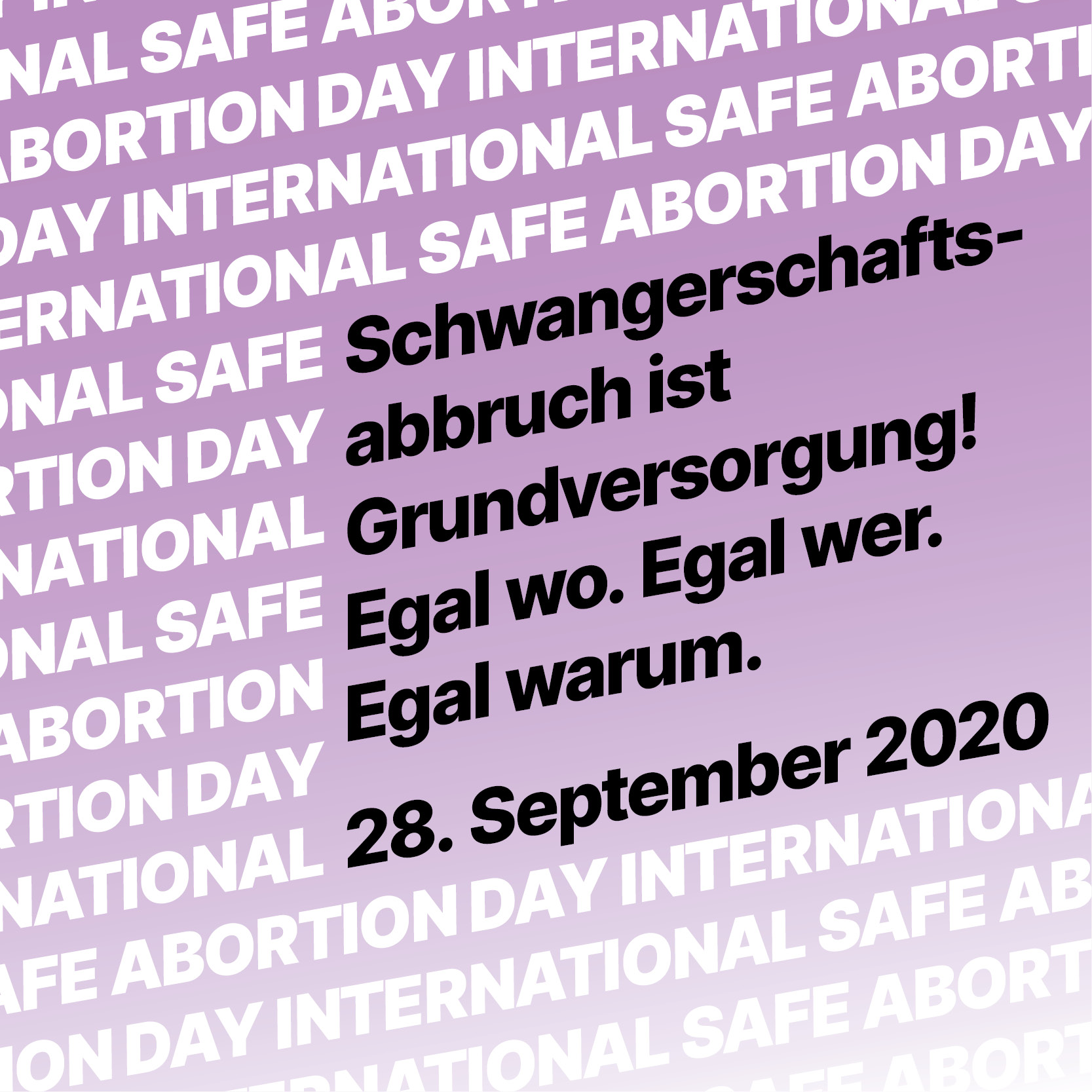 Safe Abortion Day 2020 Sharepic lila 1